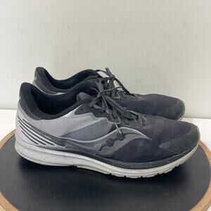 Saucony Ride 14 Running Shoes Sneakers Men‎ Size 12.5 All Black